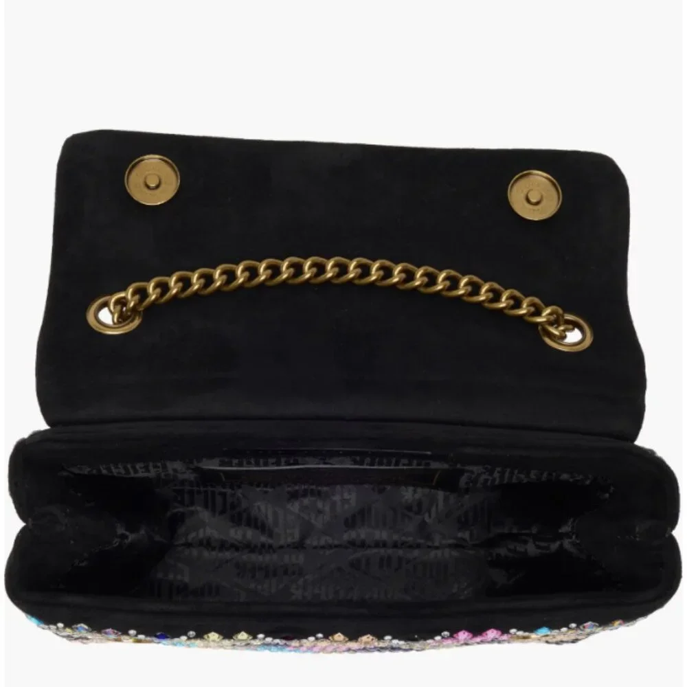 NEW Kurt Geiger London Mini Brixton Crystal Shoulder Bag Purse and Dustbag NWT - Picture 6 of 7